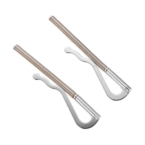 Homoyoyo 2 Stück Metall Spring Banknote Clip Frühling aufklappbar Clips für schlank Brieftaschenclip Banknote -Clip Brieftasche Federclip Geldhalter Geldklammern Legierung Silber Homoyoyo 2 Stück Metall Spring Banknote Clip Frühling aufklappbar Clips für schlank Brieftaschenclip Banknote -Clip Brieftasche Federclip Geldhalter Geldklammern Legierung Silber von Homoyoyo