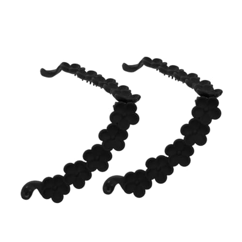 Homoyoyo 2 Stück Minimalistische Blüten Haarspangen Leichte Kompakte Haarklammern für Dünnes Haar Rutschfest Vielseitig Einsetzbar für Damen und Mädchen Eleganter Haarschmuck für von Homoyoyo