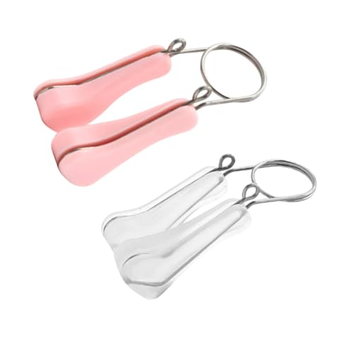 Homoyoyo 2 Stück Nasenformer aus Nasenlifting und Begradigung für und Mädchen Weiß Effektives Schönheitswerkzeug zur Verbesserung Nasenform und Höhe von Homoyoyo