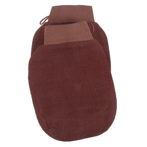 Homoyoyo 2 Stück Peelinghandschuhe Körperpeeling mit Tiefenreinigung Sanftes Massagebad für Damen und Herren Exfolierend Wiederverwendbar für Rückenreinigung und Tägliche Anwendung von Homoyoyo