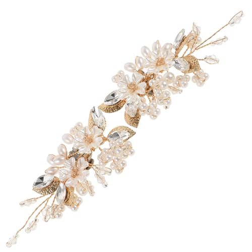 Homoyoyo 2stücke Perlen Schuhclips Abnehmbare Schuhschmuck-accessoires Für Damen Blumendesign Für Hochzeits- Party Freizeitschuhe Vielseitige Schuhdekoration Für High Heels Und Sneakers von Homoyoyo