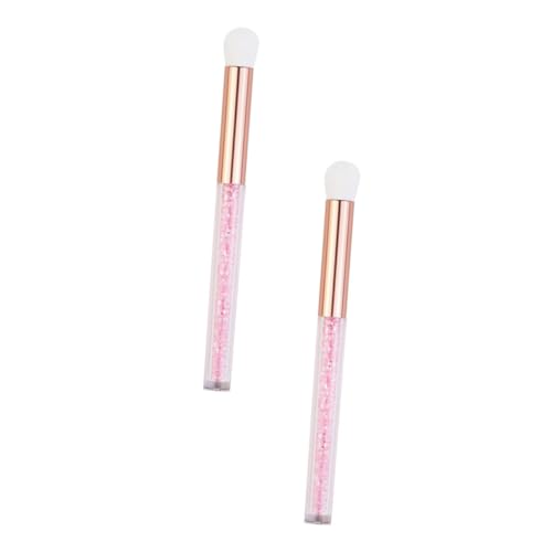 Homoyoyo 2 Stück Praktische Teiliges Make Up Pinsel Rosa Sanfter Lidschatten und Nasen Schwarzhead Entferner Ergonomisch Porentiefe Reinigung Stabil und Vielseitig für Frauen von Homoyoyo