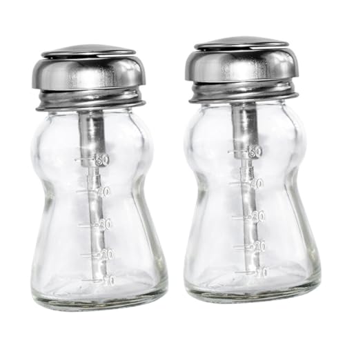 Homoyoyo 2 Stück Pumpspender für Nagellackentferner Transparente Nachfüllbare Flaschen mit Verstärktem Praktischer Flüssigkeitsdispenser für Nagelpflege und Make Up Entferner von Homoyoyo