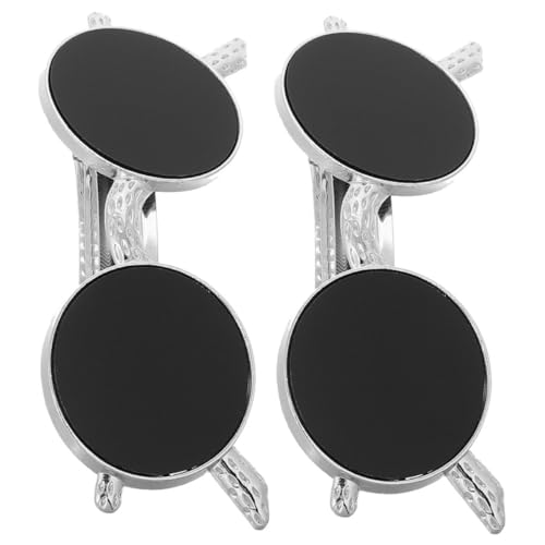 Homoyoyo 2 Stück Schwarze Sonnenbrillen Haarspangen mit Federmechanismus Modische Haarklammern für Damen und Mädchen Vielseitig für Haarlängen Leichter Haarschmuck für Schnellen Homoyoyo 2 Stück Schwarze Sonnenbrillen Haarspangen mit Federmechanismus Modische Haarklammern für Damen und Mädchen Vielseitig für Haarlängen Leichter Haarschmuck für Schnellen von Homoyoyo