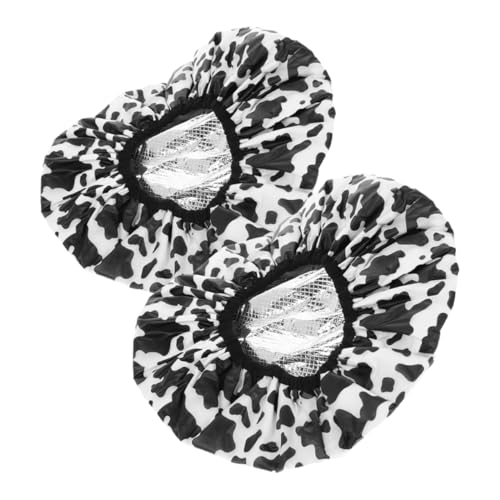 Homoyoyo 2 Stück Selbstheizende Haarmaske Haube Doppellagige Wasserdichte Duschhaube für Frauen mit Langem Haar Aluminiumbeschichtete Pflegekappe Strom für Effiziente Zuhause und Unterwegs Homoyoyo 2 Stück Selbstheizende Haarmaske Haube Doppellagige Wasserdichte Duschhaube für Frauen mit Langem Haar Aluminiumbeschichtete Pflegekappe Strom für Effiziente Zuhause und Unterwegs von Homoyoyo