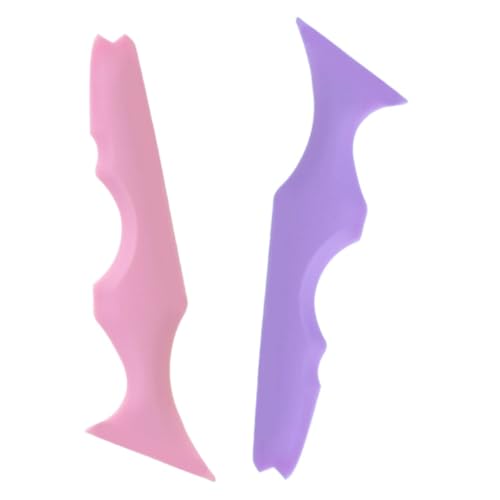 Homoyoyo 2 Stück Silikon Eyeliner Schablone Weiche Wasserfeste Makeup Hilfsmittel für Präzises Augen make up Langlebig und Hautfreundlich für Anfänger und Schnelles Schminken von Homoyoyo
