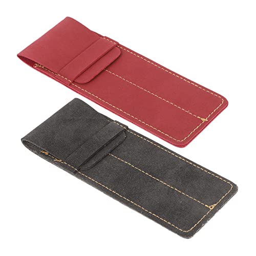 Homoyoyo 2 Stück Stifteetui Schlüsselhalter Beutel Hülle Füllfederhalter Kugelschreiber Stiftholster Stiftschutzhülle Kugelschreibertasche Stifttaschen Zum Verpacken Stiftgeschenktüten von Homoyoyo