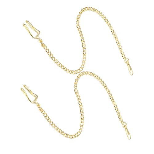Homoyoyo 2stücke Retro Taschenuhr Ketten Und Vielseitige Kette Für Weste Geldbörse Und Accessoires Für Und Damen von Homoyoyo