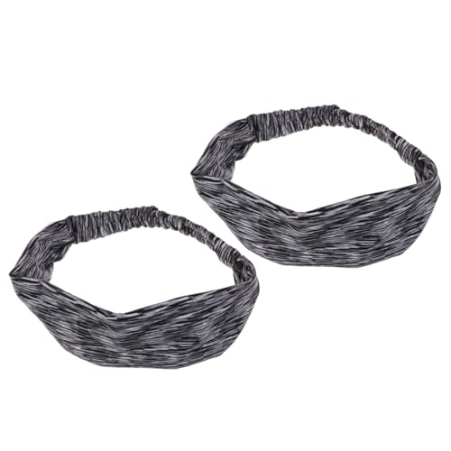 Homoyoyo 2 Stück Teiliges Elastisches Haarband mit Knöpfen Atmungsaktives Kopfbedeckung für Ohrenschutz und Sport für Fitness und Yoga Schwarz Homoyoyo 2 Stück Teiliges Elastisches Haarband mit Knöpfen Atmungsaktives Kopfbedeckung für Ohrenschutz und Sport für Fitness und Yoga Schwarz von Homoyoyo