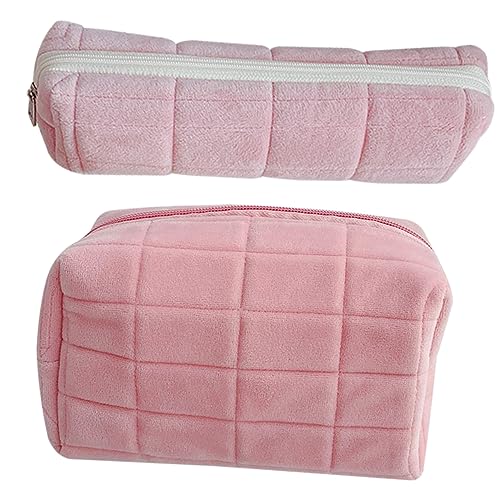 Homoyoyo 2 Stück Teiliges Kosmetiktaschen Set für Reisen Praktische Organizer für Make Up und Toilettenartikel und Leicht zu Reinigen Große Kapazität mit Stabilen Reißverschlüssen für Homoyoyo 2 Stück Teiliges Kosmetiktaschen Set für Reisen Praktische Organizer für Make Up und Toilettenartikel und Leicht zu Reinigen Große Kapazität mit Stabilen Reißverschlüssen für von Homoyoyo