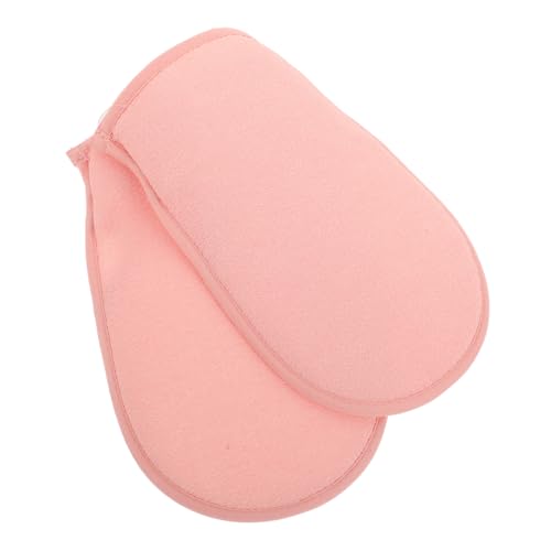 Homoyoyo 2 Stück Tiefenpeeling Handschuhe Dual textur für Sanfte Reinigung und Effektives Körperpeeling Peelinghandschuh für Damen und Herren Hautfreundlich für Bad und Dusche von Homoyoyo