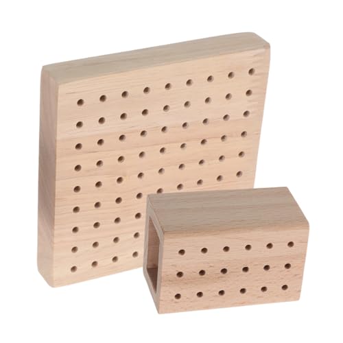 Homoyoyo 2stücke Nagelbohrerhalter Organizer Und Quadratischem Für Nagelbohrmaschinenzubehör Und Maniküre-werkzeuge von Homoyoyo