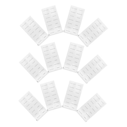 Homoyoyo 20blätter Badezimmerflaschenaufkleber Reise-toilettenartikel-etiketten Abnehmbare Selbstklebende Aufkleber Für Shampoo-spülung Und Hautpflegeprodukte von Homoyoyo