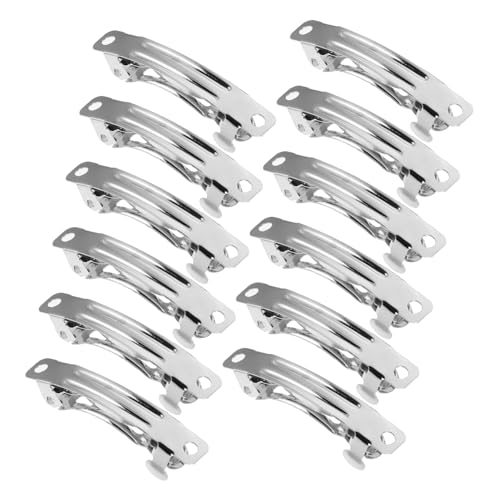 Homoyoyo 20 Stück DIY Haarklammern Feste Frühlingsclips für Mädchen Dicke Haarschmuck Accessoires Bastelmaterialien für Haarstyling und Gestaltung von Homoyoyo