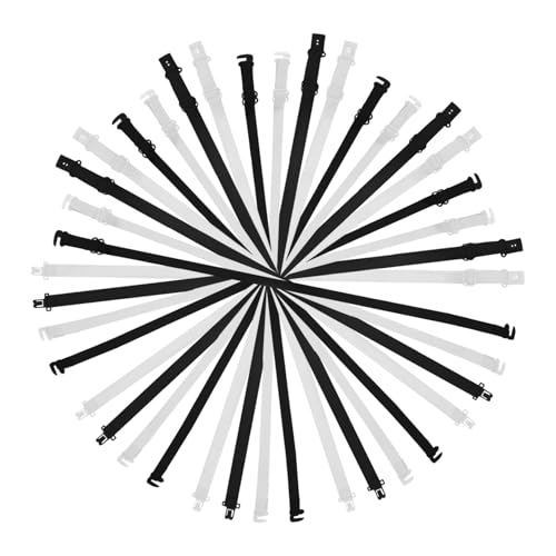 Homoyoyo 20 Stück Krawattenverlängerungen Party-Fliegenverlängerung Kabel Fliege Kordel Vielseitig komfortabel verstellbare Fliege-Accessoires Komponente Anhang Polyester Homoyoyo 20 Stück Krawattenverlängerungen Party-Fliegenverlängerung Kabel Fliege Kordel Vielseitig komfortabel verstellbare Fliege-Accessoires Komponente Anhang Polyester von Homoyoyo