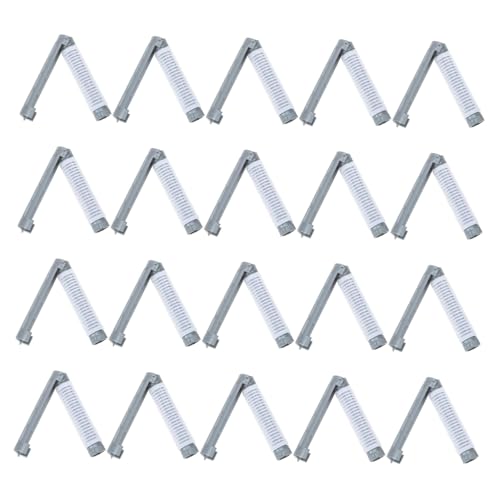 Homoyoyo 20 Stück Teiliges Haarstyling Selbsthaftende Lockenwickler für Verschiedene Haartypen Schonend Einfaches DIY Haarlocken Formen zu Hause Salon Geeignet für Frauen und Männer von Homoyoyo