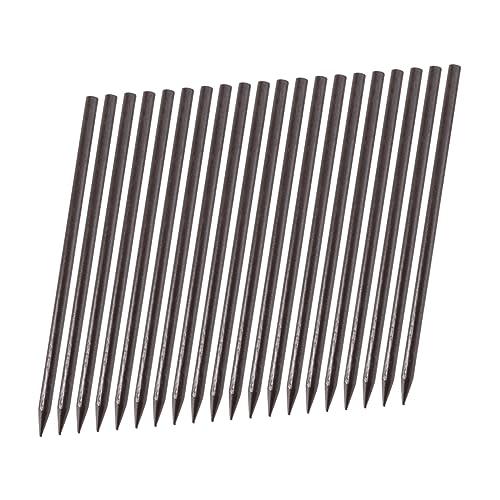 Homoyoyo 20 Stück Teiliges Holz Haarstäbe Glatt Polierte Spitz Zulaufende Haarnadeln Natürliche Holz Haaraccessoires für Frauen Umweltfreundlich Lange Haarstäbe für Dutt und Alltag von Homoyoyo