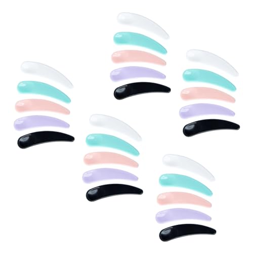 Homoyoyo 200Stücke Kosmetiklöffel Gesichtscreme Löffel Kosmetikspatel für Gesichtspflege und Masken von Homoyoyo