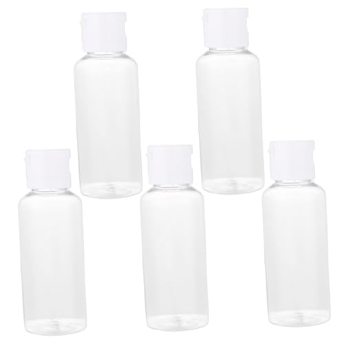Homoyoyo 25 Stück Transparente Kosmetikflaschen aus Kunststoff Auslaufsichere Reise lotionbehälter Leicht und Langlebig für Shampoo Make up entferner und Andere Flüssigkeiten Unterwegs von Homoyoyo