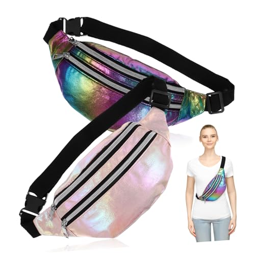 Homoyoyo 2stücke Gürteltasche Für Damen Aus Umhängetasche Bauchtasche Modische Tasche Tragbar Und Leicht Vielseitige Anwendung von Homoyoyo