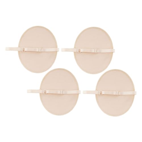 Homoyoyo 2Paare Waschbare Achselpads aus Schnell Trocknendem Baumwollmaterial Wiederverwendbar Schweißabsorbierend für Damen und Herren gegen Schweißflecken Komfortabel im Alltag von Homoyoyo