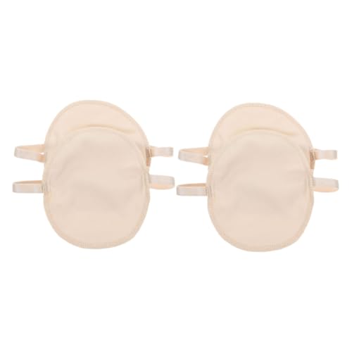 Homoyoyo 2Paare Waschbare Achselschweißpads für Männer und Damen Wiederverwendbare und Atmungsaktive Schweißschutzpolster Schweißabsorbierende für Sport und Alltag von Homoyoyo