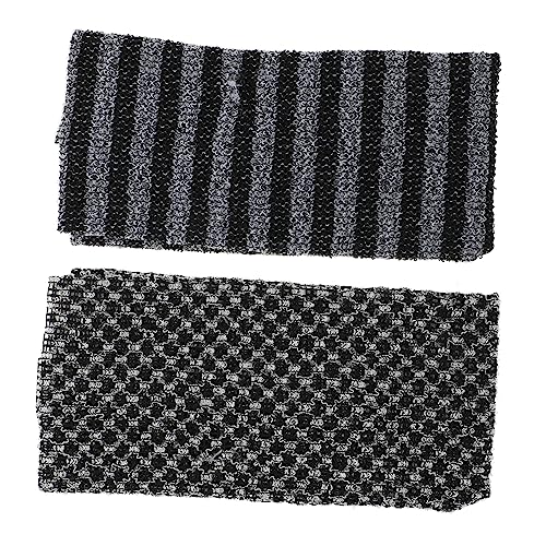 Homoyoyo 2Stücke Duschpeeling Rückenwäscher Bequeme Doppelseitige Badetücher für Gründliche und Sanftes Peeling für Entspannende Duscherlebnisse von Homoyoyo