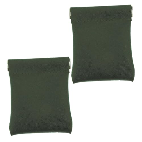 Homoyoyo 2 Stück Geldbörse Für Münzen Und Karten Praktische Outdoor Geldbörse Verschleißfestes Material Kompakt Und Tragbar Für Reisen Und Alltag von Homoyoyo