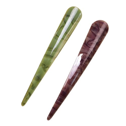 Homoyoyo 2stücke Haarspangen Scharfe Haarnadeln Schlichte Clips Mädchen Friseur Zubehör Haarwurzelspangen Rutschfest Für Dickes Dünnes Haar von Homoyoyo