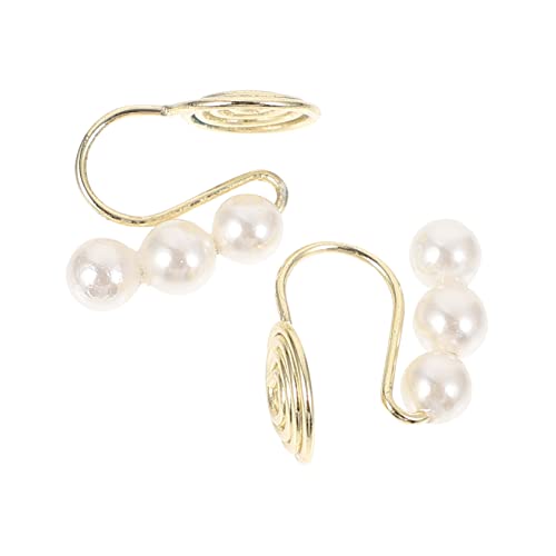 Homoyoyo 2Stücke Ohrclips Mit Perlen Schmerzfreie Non Piercing Ohrringe Für Damen Ohrstecker Für Hypoallergen Perfektes Accessoire Homoyoyo 2Stücke Ohrclips Mit Perlen Schmerzfreie Non Piercing Ohrringe Für Damen Ohrstecker Für Hypoallergen Perfektes Accessoire von Homoyoyo