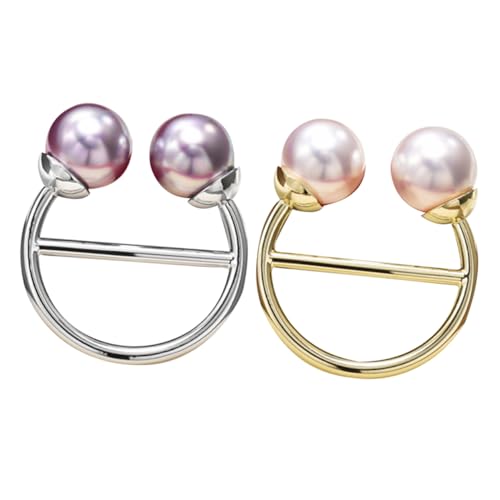 Homoyoyo 2Stücke Schal Schnallen für Kleidung Praktische Clips zur Befestigung von Schals Tüchern für Damen Homoyoyo 2Stücke Schal Schnallen für Kleidung Praktische Clips zur Befestigung von Schals Tüchern für Damen von Homoyoyo