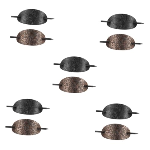 Homoyoyo 2er Set Haarnadeln Aus Hochwertigem Leder Und Holz – Stilvolle Haarspangen Für Damen - Ideal Für Pferdeschwänze Und Elegante Hochsteckfrisuren Perfekter Haarschmuck Für von Homoyoyo