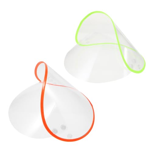Homoyoyo 2stücke Regenponcho Zubehör Transparente Regenhaube Mit Praktischem Gesichtsschutz Für Regenjacken Für Outdoor-aktivitäten Schützt Vor Spritzern Und Nässe von Homoyoyo