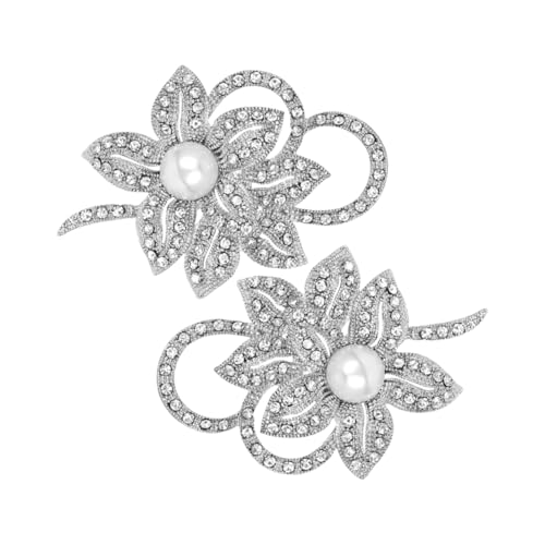 Homoyoyo Elegante Blumenbroschen Schal-anstecknadel Damen-anstecknadel Runde Kleidernadel Für Frauen Party-schmuck von Homoyoyo
