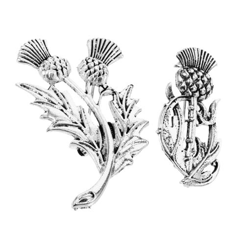 Homoyoyo Elegante Vintage-brosche Distelblumen-brosche Schmuck Für Frauen Party von Homoyoyo