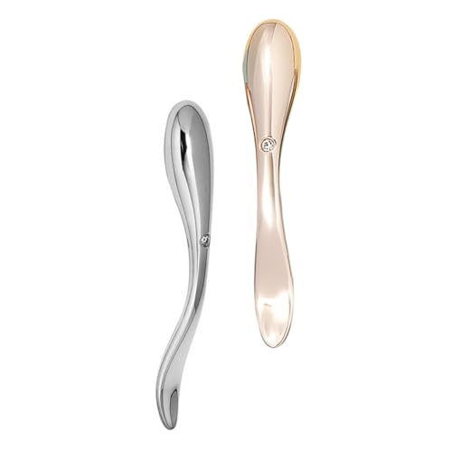 Homoyoyo 2stücke Augencreme- Gesichtsmassagestab Hautpflege-tool Augencreme-stick Beauty-tool Augencreme-löffel Make-up Werkzeuge von Homoyoyo