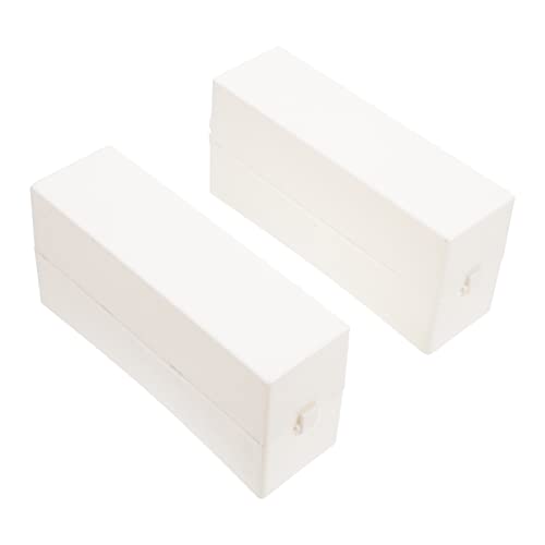 Homoyoyo 2stücke Schleifkopf-aufbewahrungsbox Nagelbohrerbox Organizer Aus Hochwertigem Für Home Und Salon Nutzung von Homoyoyo