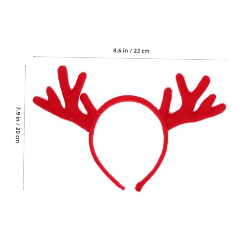 Homoyoyo 2stücke Rentiergeweih-kopfbedeckung Aus Set Mit Stirnband Mit Geweih-design Passend Für Halloween-party Und Weihnachts-festlichkeiten Für Erwachsene Und Jugendliche Geeignet Homoyoyo 2stücke Rentiergeweih-kopfbedeckung Aus Set Mit Stirnband Mit Geweih-design Passend Für Halloween-party Und Weihnachts-festlichkeiten Für Erwachsene Und Jugendliche Geeignet von Homoyoyo
