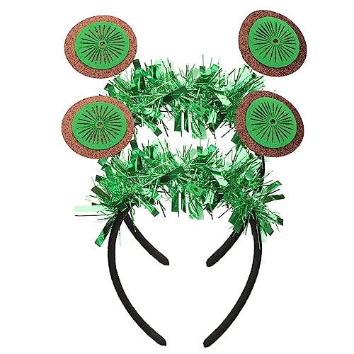 Homoyoyo 2stücke Stirnband Und Haarreif Kreativer Kopfaccessoire Für Festival Und Party Grün Einzigartige Haarmode Für Mädchen von Homoyoyo