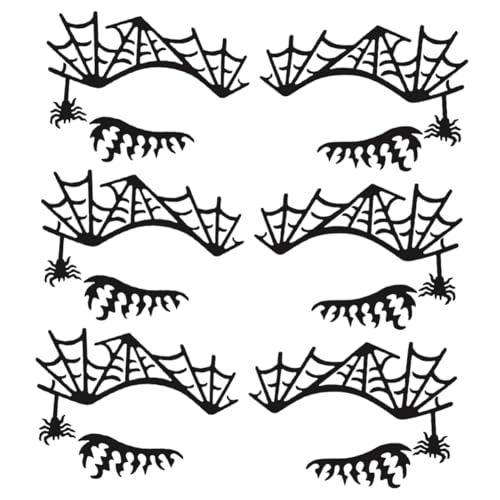 Homoyoyo 3 Paar Halloween Augen Aufkleber - Hautfreundliche Eyeliner Schablonen Für Kostümparty Und Cosplay - Fotoshootings Und Festivals Kreative Augen Make up Ideen Homoyoyo 3 Paar Halloween Augen Aufkleber - Hautfreundliche Eyeliner Schablonen Für Kostümparty Und Cosplay - Fotoshootings Und Festivals Kreative Augen Make up Ideen von Homoyoyo