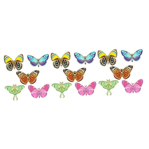 Homoyoyo 3 Sätze Teiliges Cartoon Insekten Schmetterlingsbroschen Lustige Emaille Anstecknadeln Für Rucksäcke Kleidung Stilvolle Abzeichen Für Einen Einzigartigen Look 5 Stück * 3 von Homoyoyo