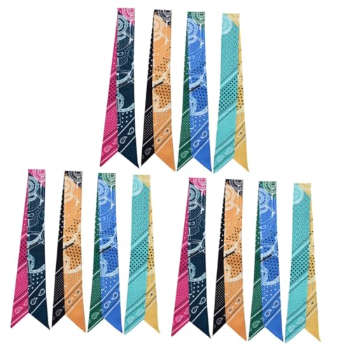 Homoyoyo 3 Sätze Teiliges Haarschal Für Damen Hip Hop Kopfband Weicher Stoffschal Vielseitig Einsetzbar Für Jahreszeiten Anlässe Für Freizeitlooks 4 Stück * 3 von Homoyoyo