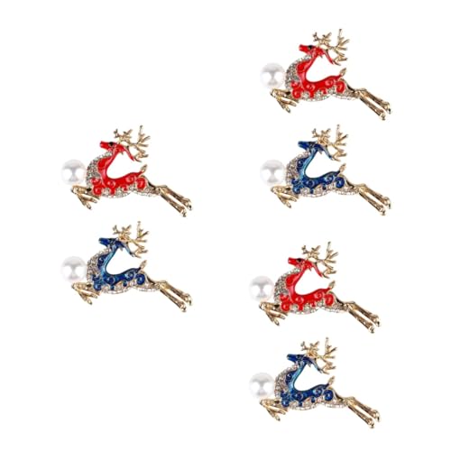 Homoyoyo 3 Sätze Tierbrosche Kreative Broschen Für Frauen Schmuckaccessoires Legierung Rot Für Verschönerung Von Outfits 2 Stück * 3 von Homoyoyo
