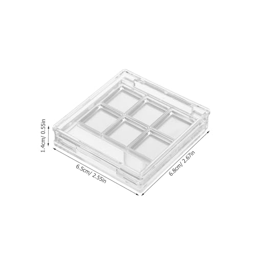 Homoyoyo 3 Sätze Transparente Robuste Lidschattenpaletten mit Fächern und Pinselhalter Wiederbefüllbare Eyeshadow Palette für Profi und Alltag Kompakte Aufbewahrung Reisefest Homoyoyo 3 Sätze Transparente Robuste Lidschattenpaletten mit Fächern und Pinselhalter Wiederbefüllbare Eyeshadow Palette für Profi und Alltag Kompakte Aufbewahrung Reisefest von Homoyoyo