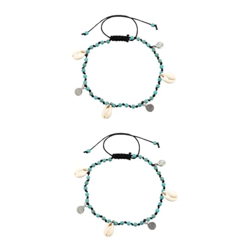 Homoyoyo 3 Stck. Kreatives Fußkettchen für Damen Boho Vintage Fußschmuck Verstellbare Ankerkette Zierliche Fußkette für Sommermode Strandoutfits von Homoyoyo