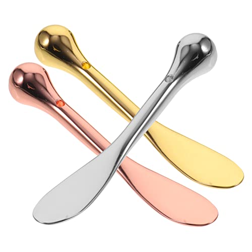 Homoyoyo 3 Stück Augencreme Werkzeugset Teiliges für Gesichtspflege Eye Stick und Löffel für Augenmassage Komfortabel Leicht und Tragbar Gold Roségold Silber Homoyoyo 3 Stück Augencreme Werkzeugset Teiliges für Gesichtspflege Eye Stick und Löffel für Augenmassage Komfortabel Leicht und Tragbar Gold Roségold Silber von Homoyoyo
