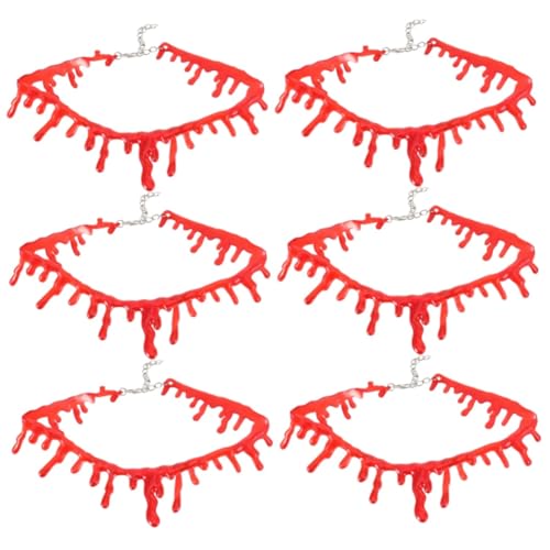 Homoyoyo 3 Stück Gruselige Halsaufkleber Mit Blutstropfen – Perfekte Maskerade Requisiten Für Halloween - Cosplay Und Gruselige Partys – Ideal Für Schaurige Verkleidungen Und Effektspiel von Homoyoyo