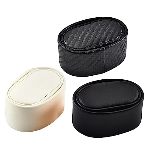 Homoyoyo 3 Stück Uhrenkissen Schmuckdisplay Kissen für Armbänder und Uhren Weiches PU Material Langlebig für Uhrenboxen und Schmuckorganisation von Homoyoyo