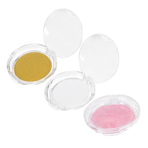Homoyoyo 3 Stück Leere Wimpern Aufbewahrungsboxen Eyelash Cases für Reisen Schützt Falsche Wimpern Ergonomisches Design Kompakt und Praktisch für und Mädchen von Homoyoyo
