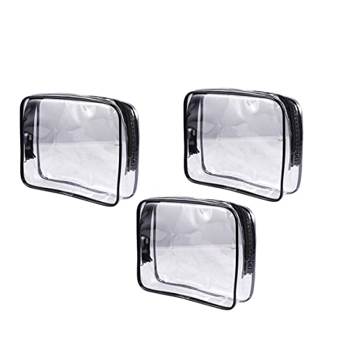 Homoyoyo 3 Stück Reise Kosmetiktasche Teiliges wasserdichte Transparente PVC Aufbewahrungstasche für Damen Praktische Kulturtasche für Reisen Camping und Freizeit Homoyoyo 3 Stück Reise Kosmetiktasche Teiliges wasserdichte Transparente PVC Aufbewahrungstasche für Damen Praktische Kulturtasche für Reisen Camping und Freizeit von Homoyoyo